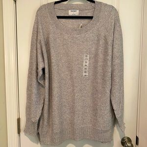 Old Navy Gray NWT Sweater xxl